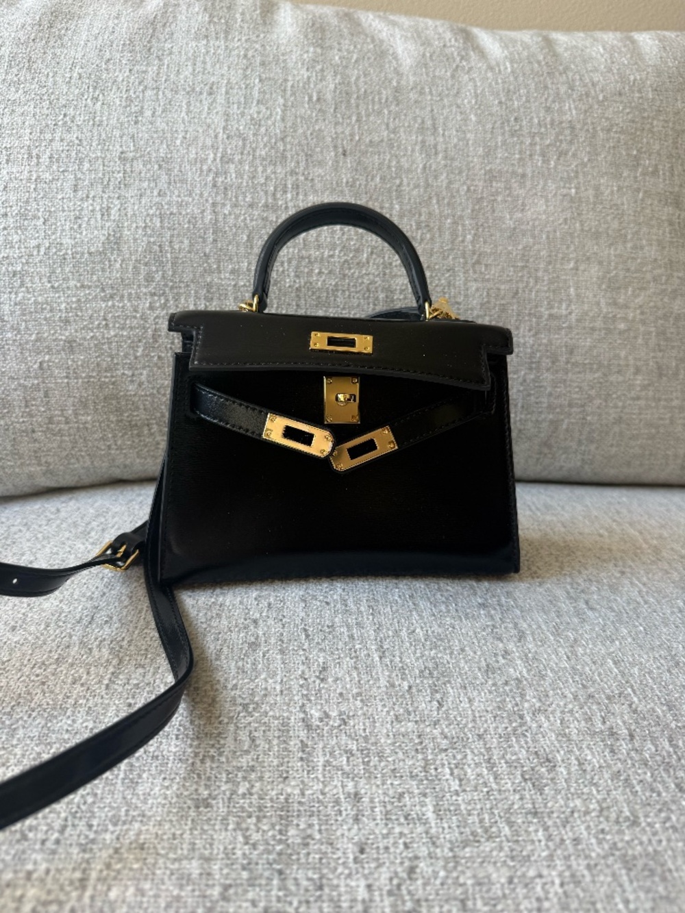 POPSEWING Top Grain Leather Inspired Mini Sellier Kelli Bag